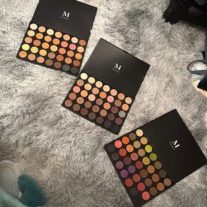 3 Morphe Eyeshadow Palettes